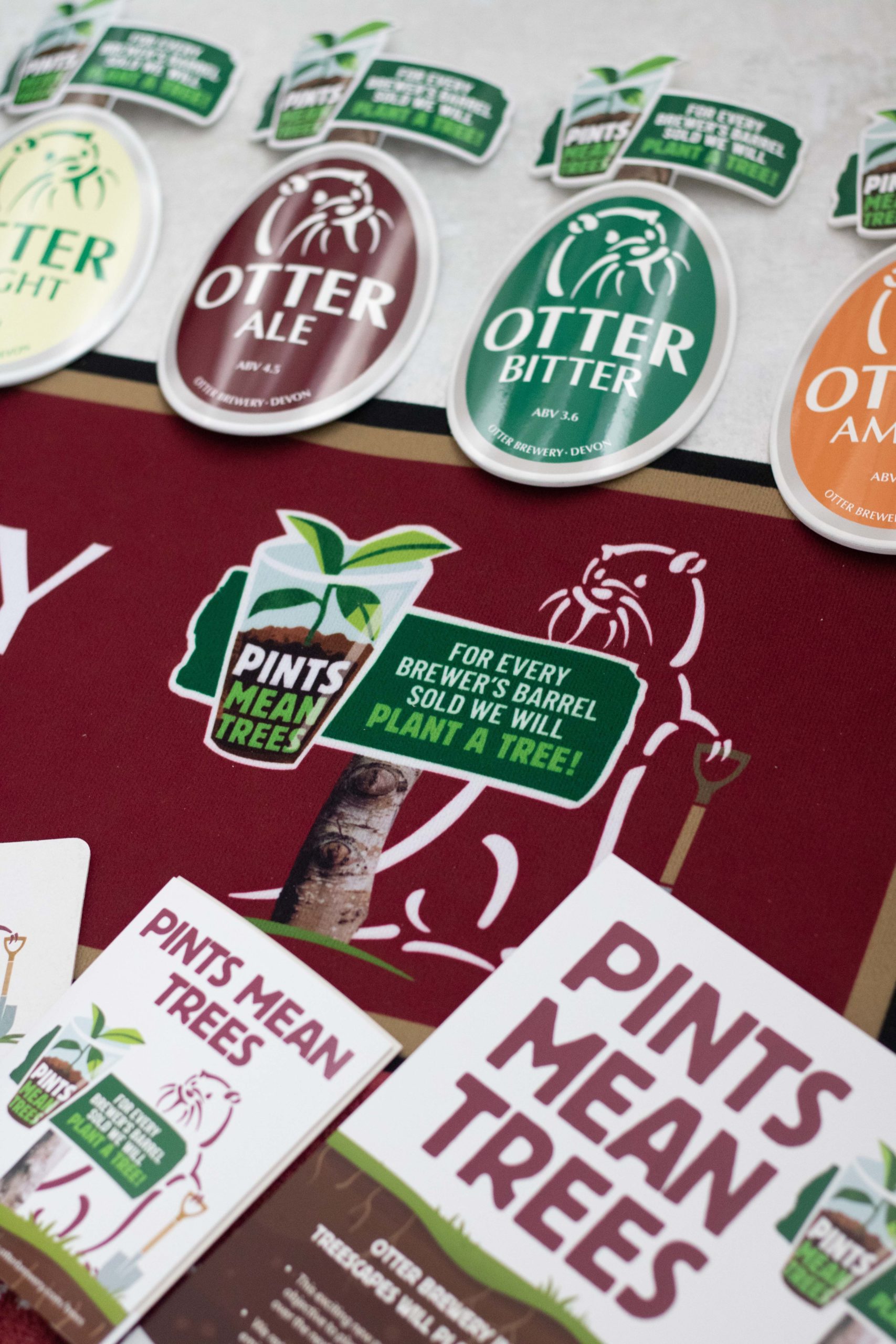 Otter Brewery launches Pints Mean Trees initiative