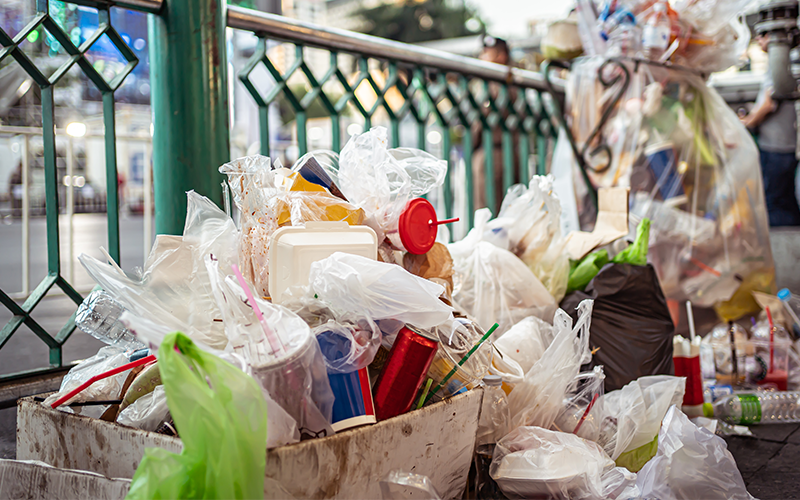 Why You Should Avoid Having Overflowing Garbage Bins - Sweitzer Waste